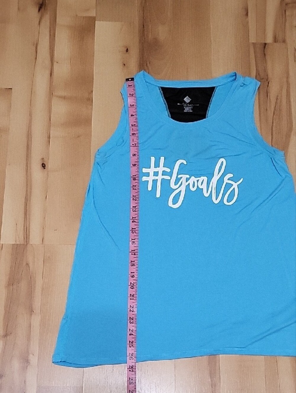LuLaRoe Aqua #Goals Sleeveless Tank Top Women’s Size Small Workout Activewear - Picture 12 of 13